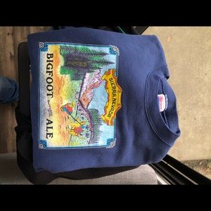 Vintage Sierra Nevada Bigfoot ale crewneck size xL
